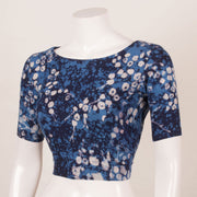 Indigo Blue Batik Cotton Blouse 10053564