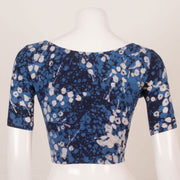 Indigo Blue Batik Cotton Blouse 10053564