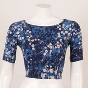 Indigo Blue Batik Cotton Blouse 10053564