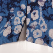 Indigo Blue Batik Cotton Blouse 10053564