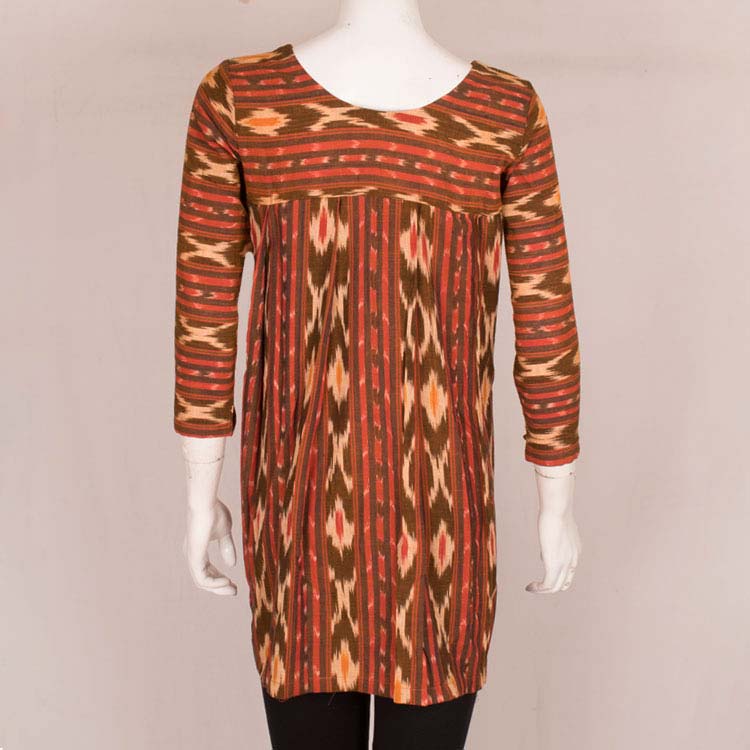 Handcrafted Ikat Cotton Tunic 10043769