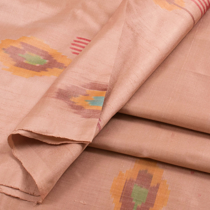 Handloom Pochampally Ikat Silk Kurta Material 10032398
