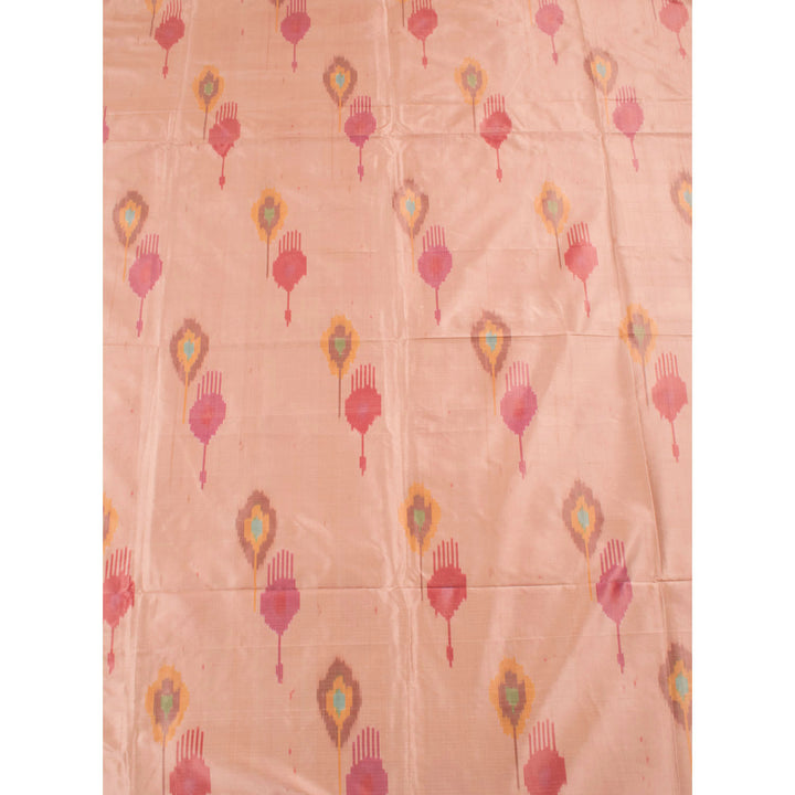 Handloom Pochampally Ikat Silk Kurta Material 10032398