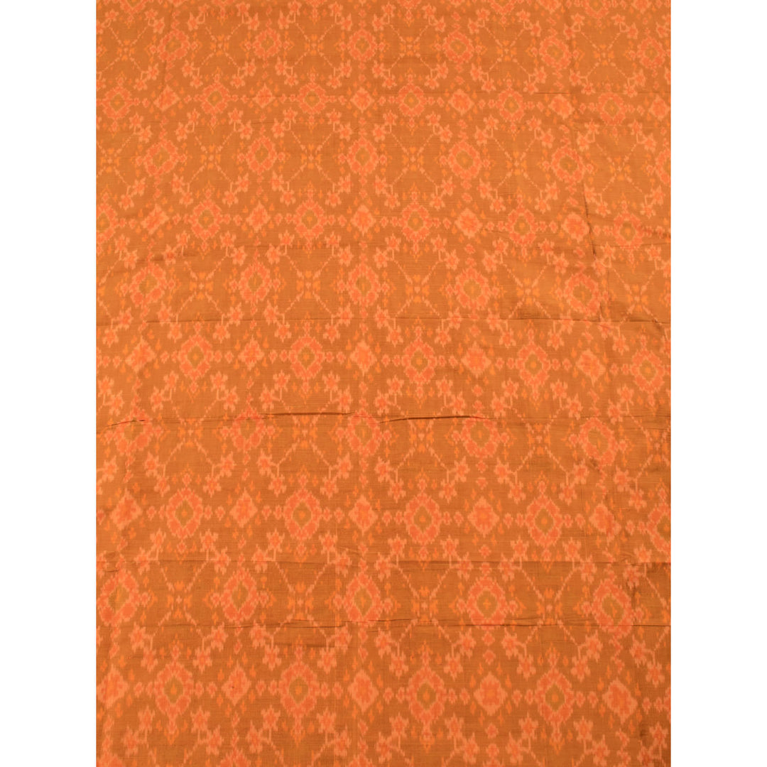 Handloom Pochampally Ikat Dupion Silk Kurta Material 10032409