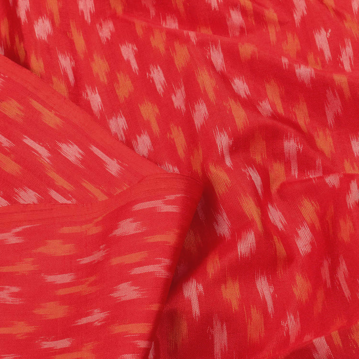 Handloom Pochampally Ikat Silk Kurta Material 10032413
