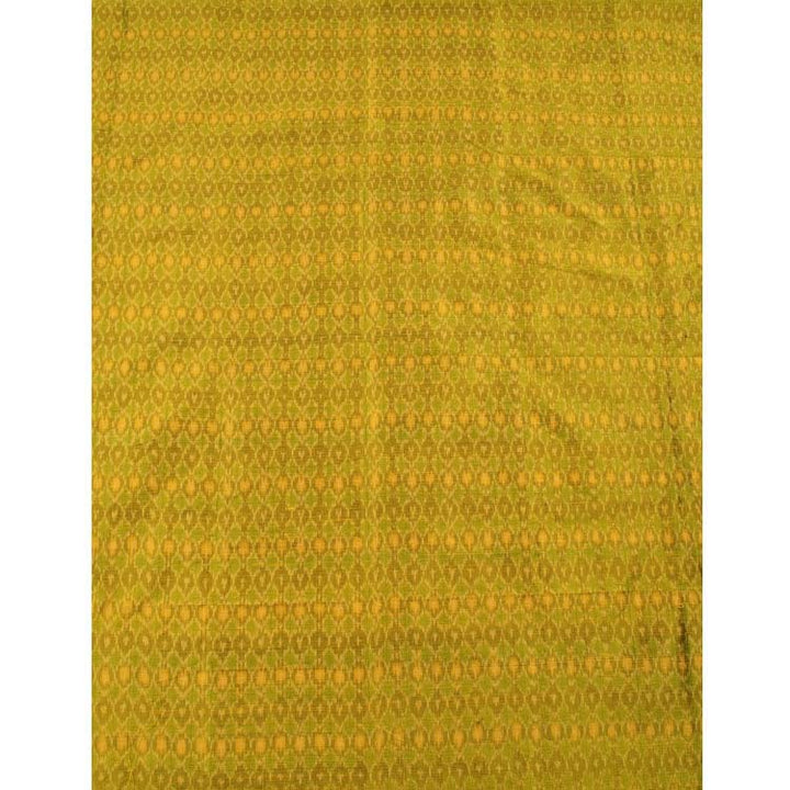 Handloom Pochampally Ikat Dupion Silk Kurta Material 10040796