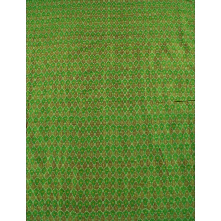 Handloom Pochampally Ikat Dupion Silk Kurta Material 10040803