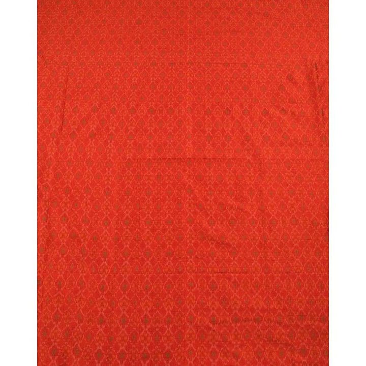 Handloom Pochampally Ikat Dupion Silk Kurta Material 10040805