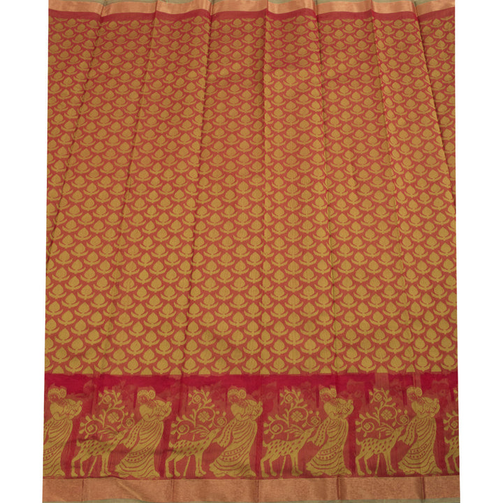 Handloom Mangalgiri Silk Cotton Saree 10020629