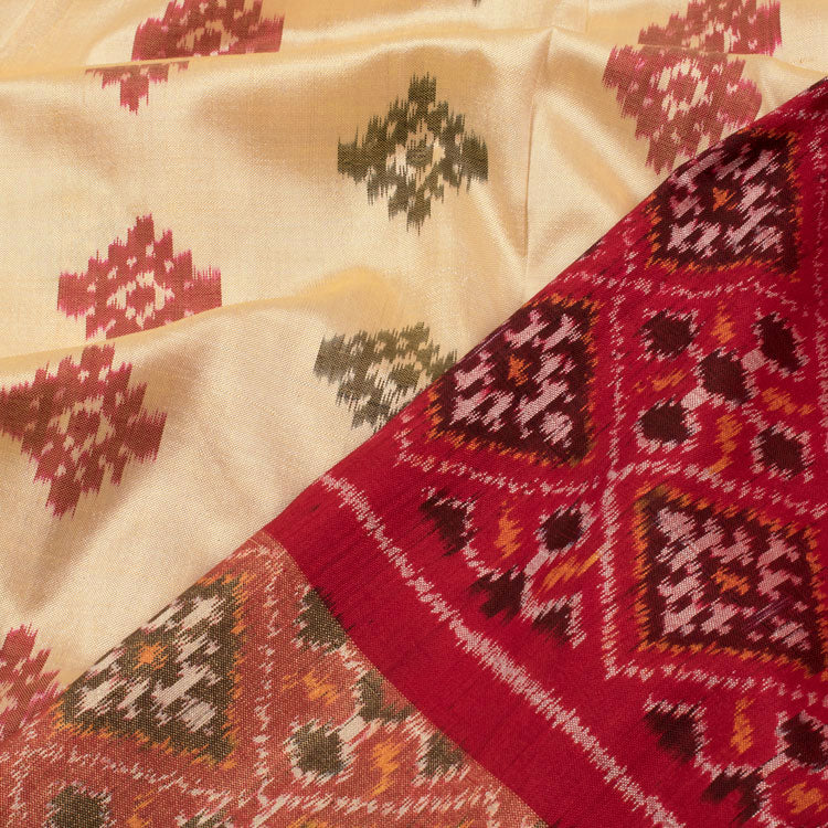 Handloom Pochampally Ikat Silk Saree 10051358