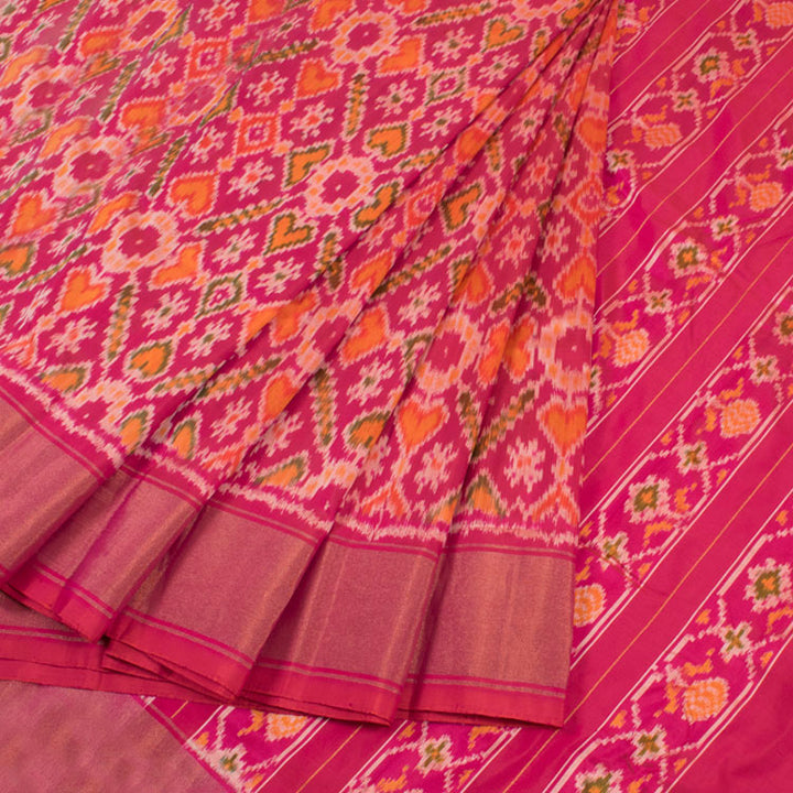 Handloom Pochampally Ikat Silk Saree 10051367
