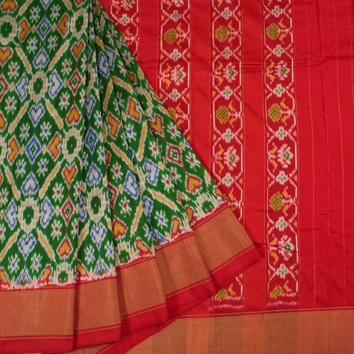 Handloom Pochampally Ikat Silk Saree 10051370