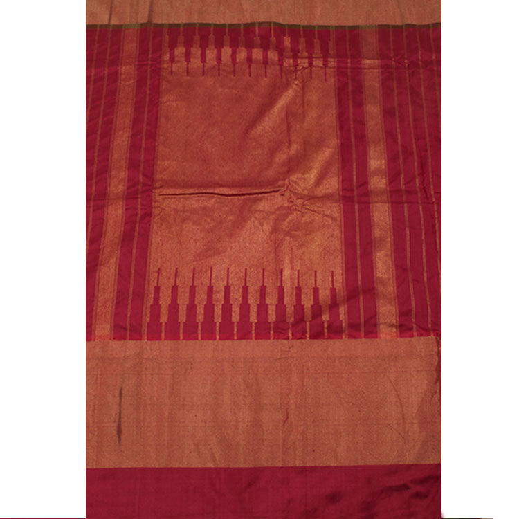 Handloom Pochampally Ikat Silk Saree 10051371