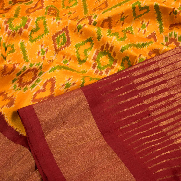 Handloom Pochampally Ikat Silk Saree 10051372