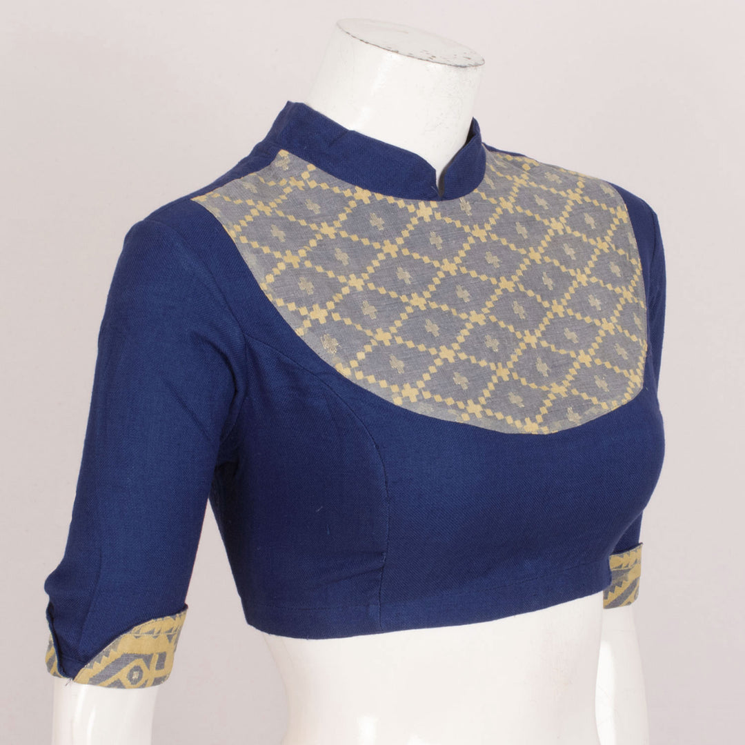 Handcrafted Khadi Cotton Blouse 10027775