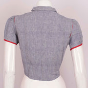 Handcrafted Khadi Cotton Crop Top 10027777