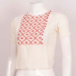 Handcrafted Cotton Crop Top 10027778