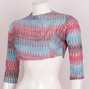 Handcrafted Ikat Cotton Crop Top 10027780