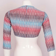 Handcrafted Ikat Cotton Crop Top 10027780