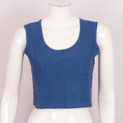 Handcrafted Jute Cotton Crop Top 10027781