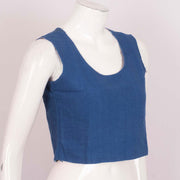 Handcrafted Jute Cotton Crop Top 10027781