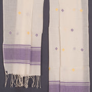 Handloom Khadi Jamdani Cotton Stole 10023679