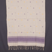 Handloom Khadi Jamdani Cotton Stole 10023679