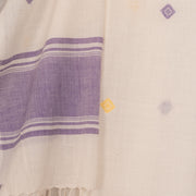 Handloom Khadi Jamdani Cotton Stole 10023679