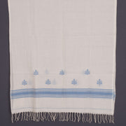Handloom Khadi Jamdani Cotton Stole 10023683