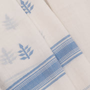 Handloom Khadi Jamdani Cotton Stole 10023683