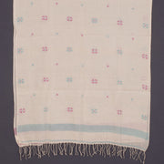 Handloom Khadi Jamdani Cotton Stole 10023684