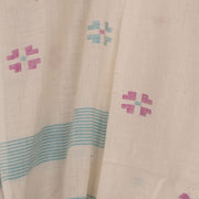 Handloom Khadi Jamdani Cotton Stole 10023684