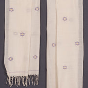 Handloom Khadi Jamdani Cotton Stole 10023685