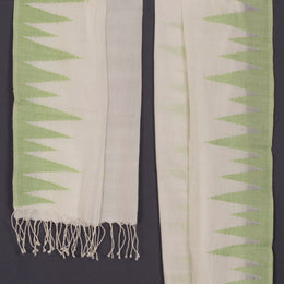 Handloom Khadi Jamdani Cotton Stole 10023689