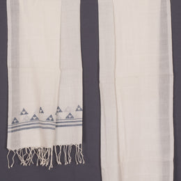 Handloom Khadi Jamdani Cotton Stole 10023690
