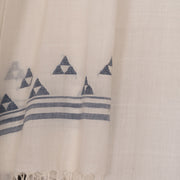 Handloom Khadi Jamdani Cotton Stole 10023690