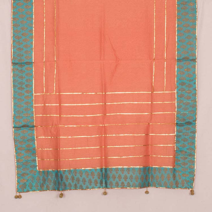 Gotapatti Embroidered Chanderi Silk Cotton Dupatta 10045194