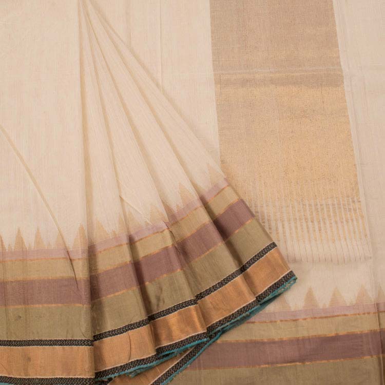 Handloom Andhra Kuttu Khadi Cotton Saree 10036124