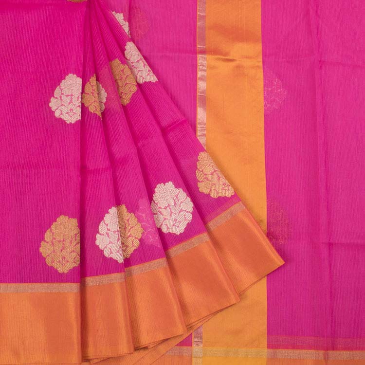 Handloom Bengal Linen Saree 10036353