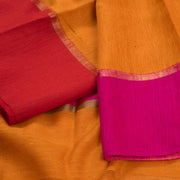 Handloom Bengal Linen Saree 10036354