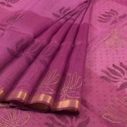 Hand Block Printed Kota Silk Saree 10036377