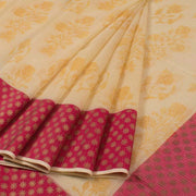 Hand Block Printed Kota Cotton Saree 10036381