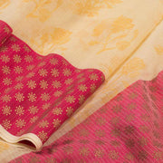 Hand Block Printed Kota Cotton Saree 10036381