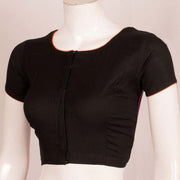 Hand Embroidered Mirror Work Kanchi Cotton Blouse 10047997