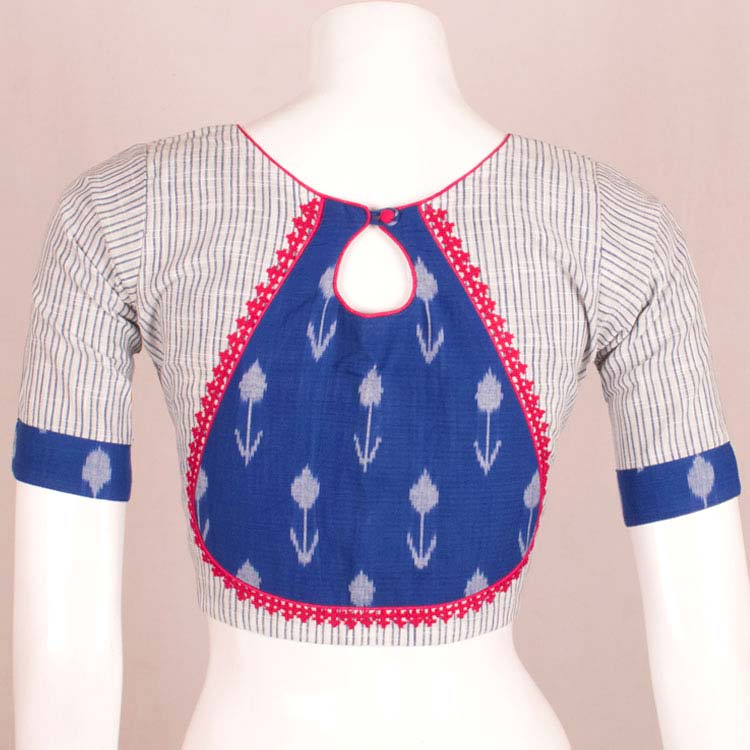 Hand Embroidered Cotton Blouse 10048377