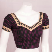 Hand Embroidered Mirror Work Cotton Blouse 10051206