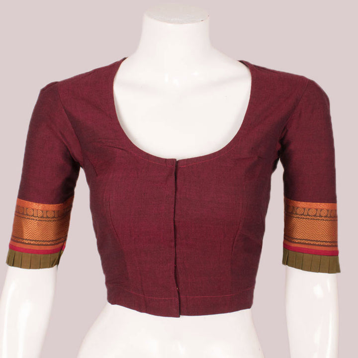 Handcrafted Kanchi Cotton Blouse 10052073