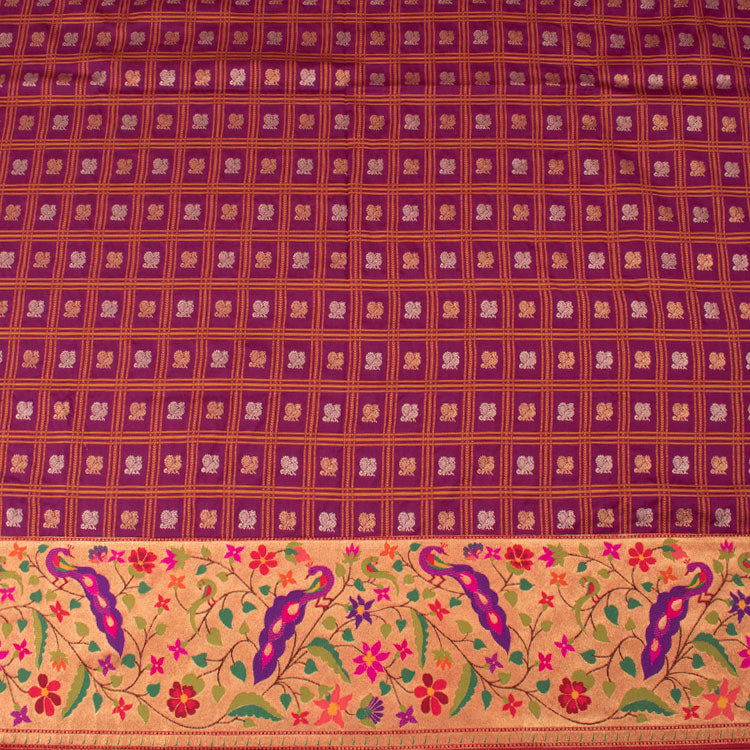 Universal Size Banarasi Katan Silk Pavadai Material 10053241
