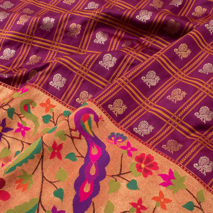 Universal Size Banarasi Katan Silk Pavadai Material 10053241
