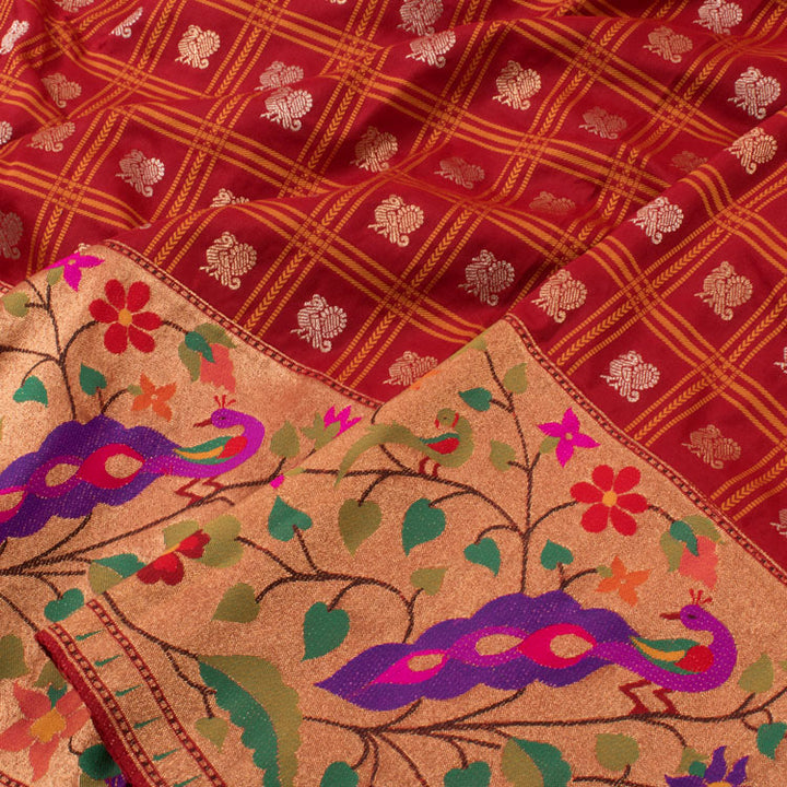 Universal Size Banarasi Katan Silk Langa Choli Material 10053242